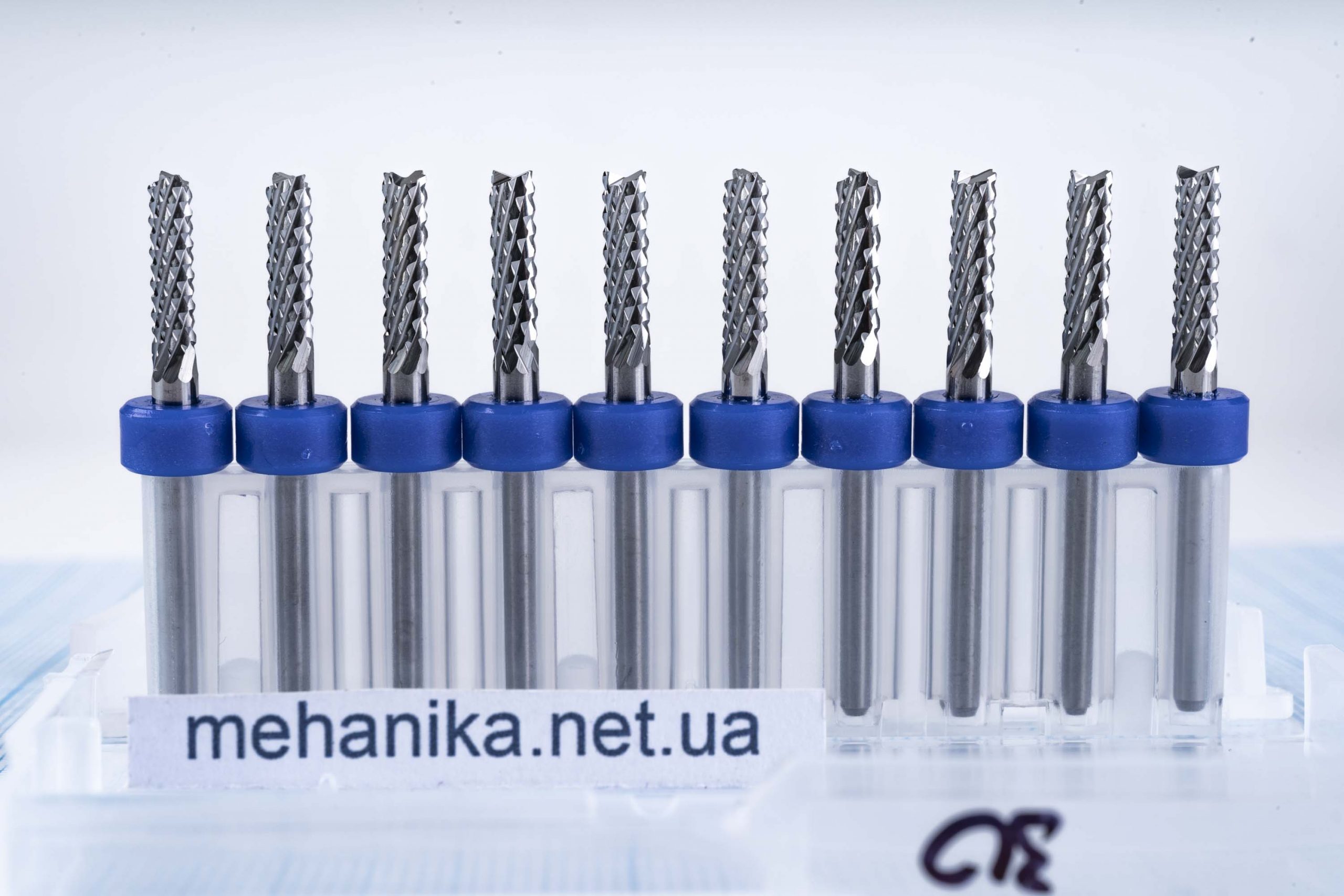 Фреза твердосплавна "Кукурузка", хвостовик 3.175, діаметр фрези 0.5-3.0 мм
