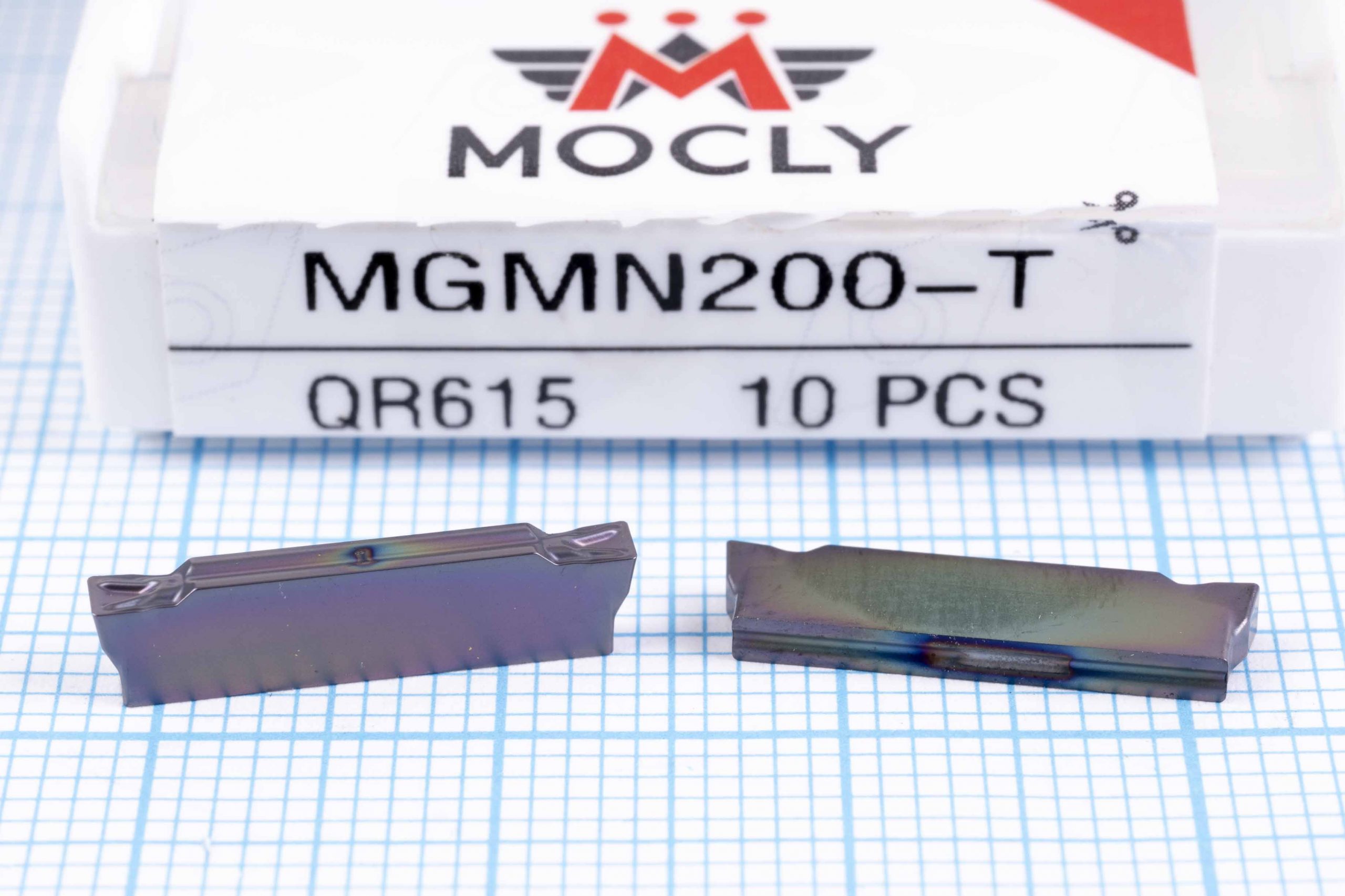 Вставка відрізна (різець) MGMN200-T QR615 MOCLY 65 HRC