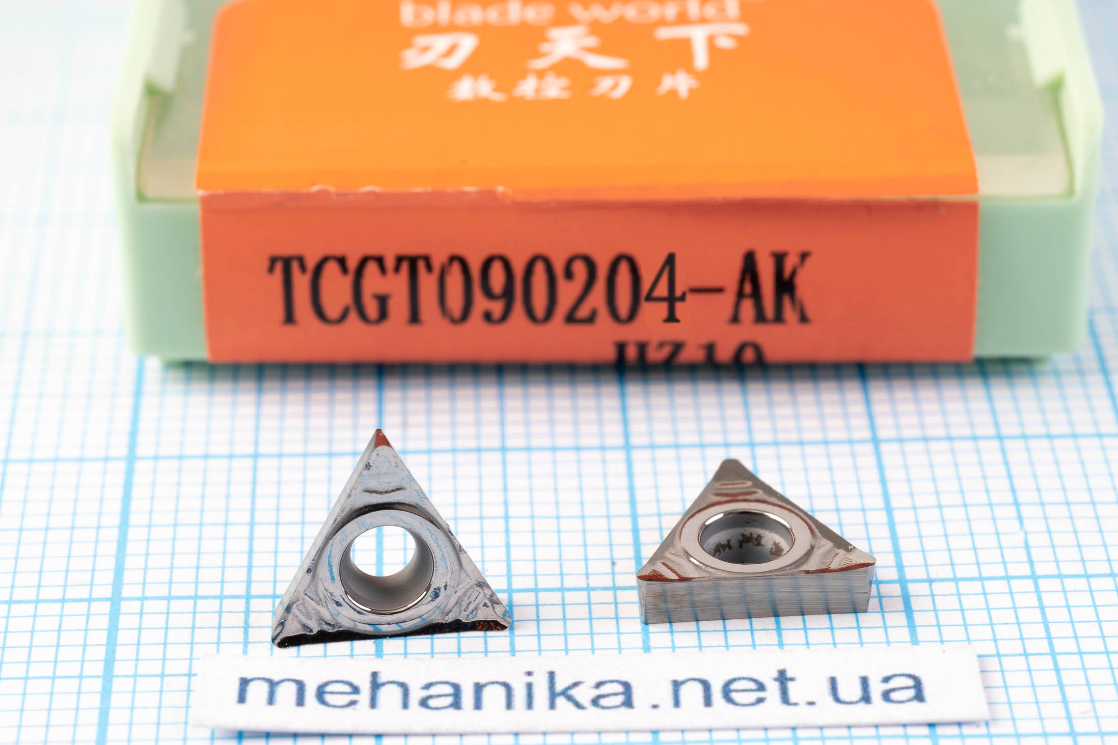 Вставка токарна (різець) TCGT090204-АК HZ10 BLADEWORLD 45 HRC