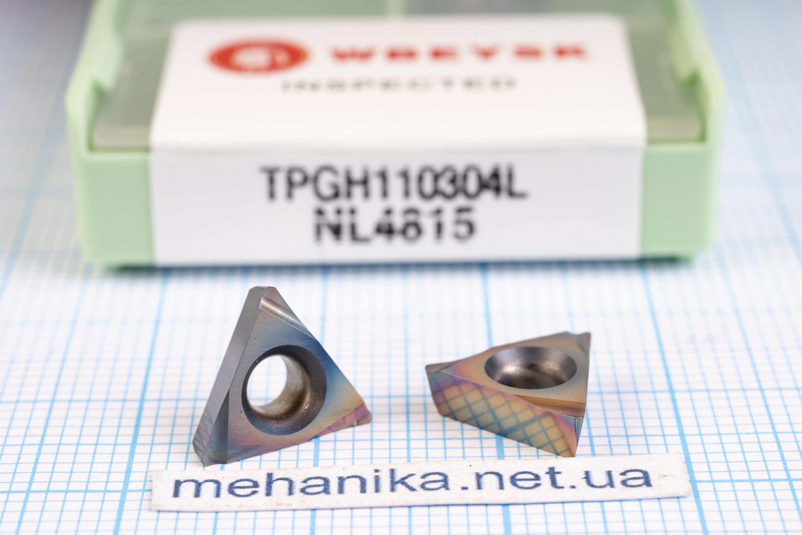Вставка токарна TPGH110304L NL4815 WBEYSK 65 HRC