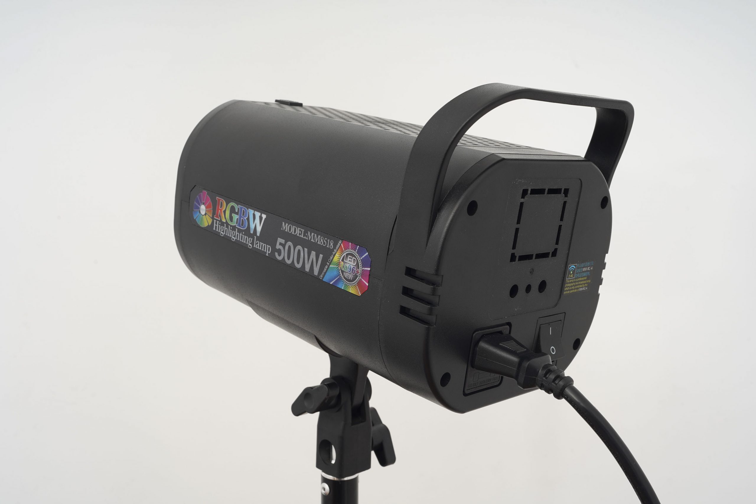 Студійне (постійне) світло LED COB RGB 500W, з дистанційним керуванням