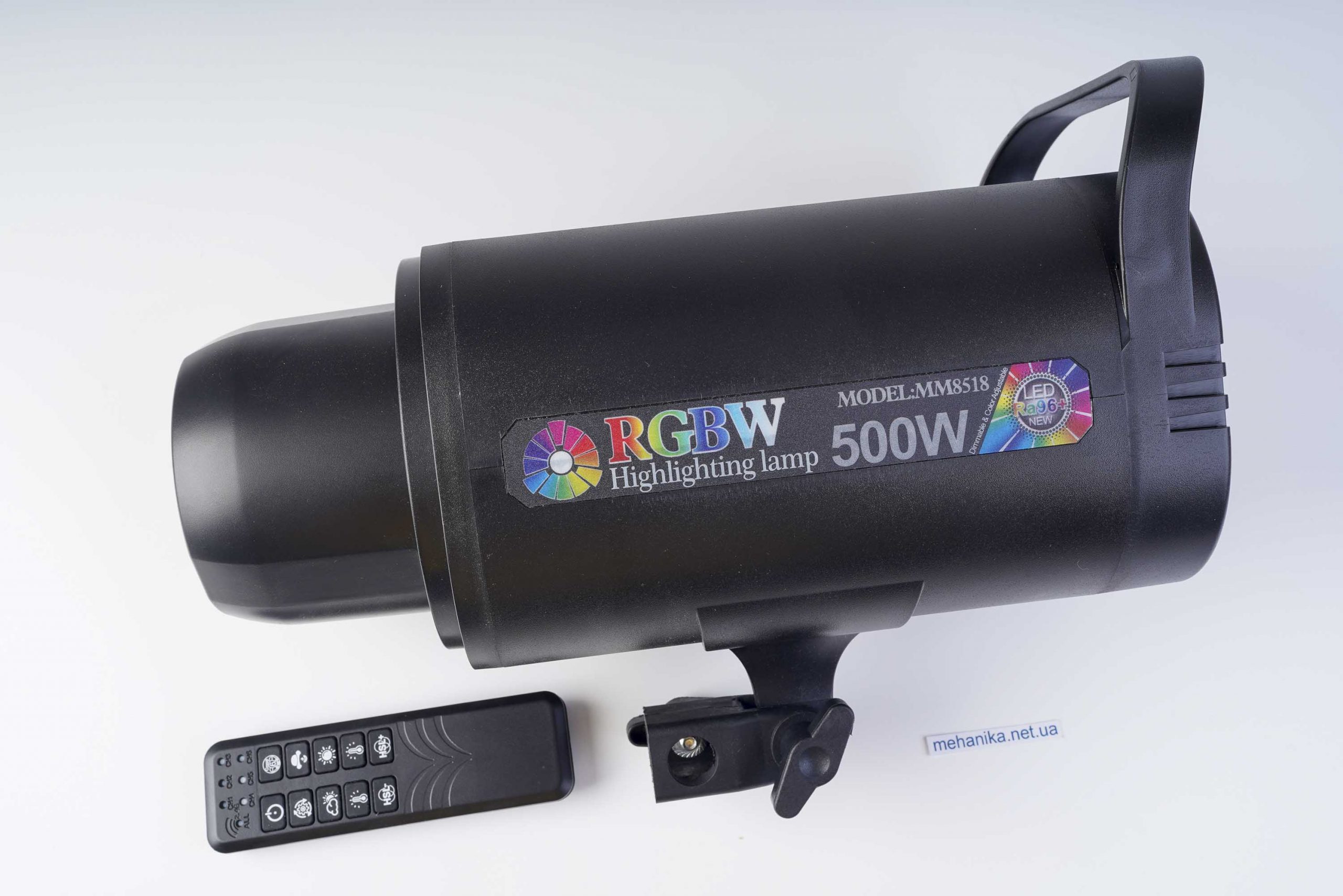 Студійне (постійне) світло LED COB RGB 500W, з дистанційним керуванням