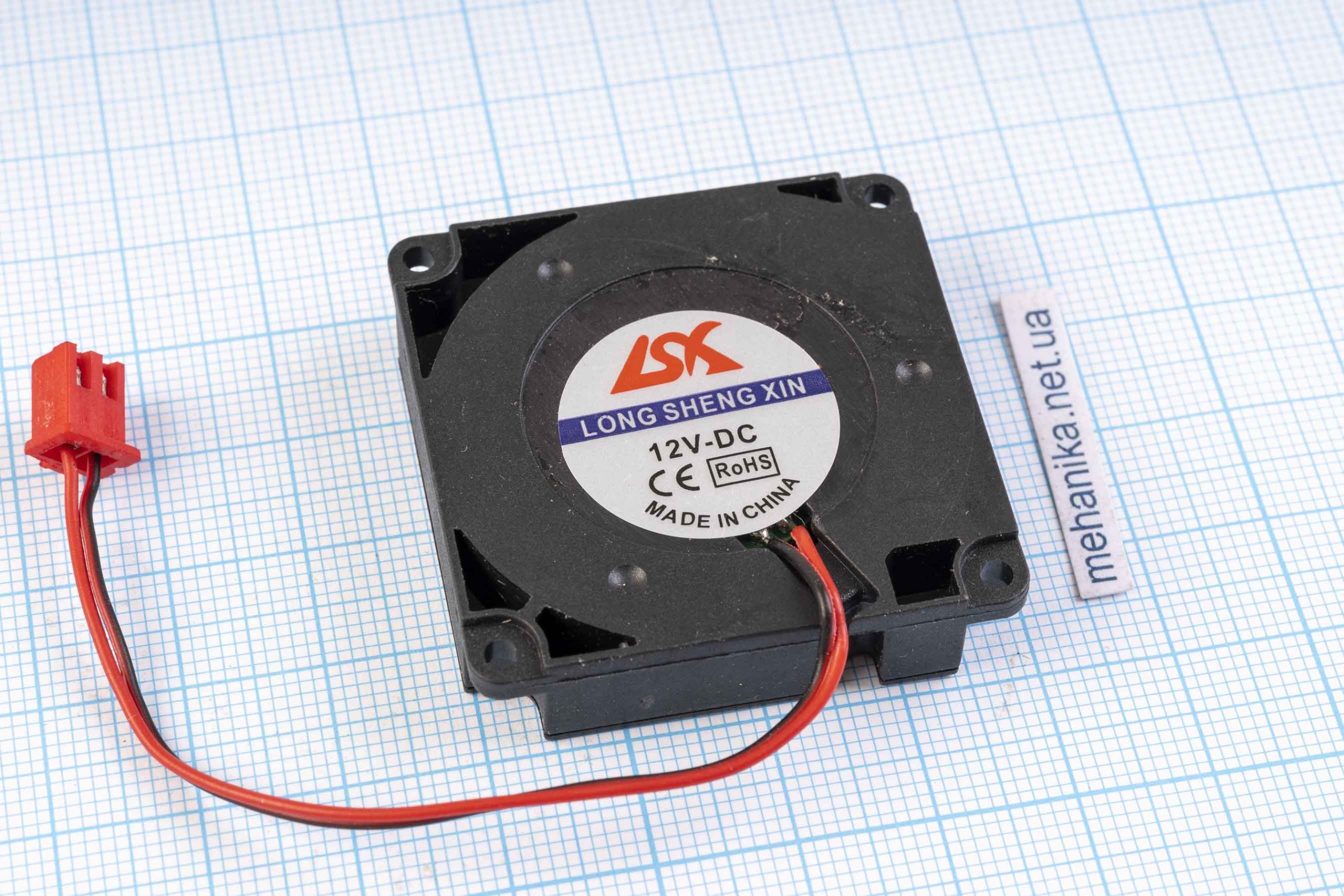 Вентилятор равлик 40х40х10, 12V, 2 PIN, відцентровий, турбіна, кулер ЧПУ