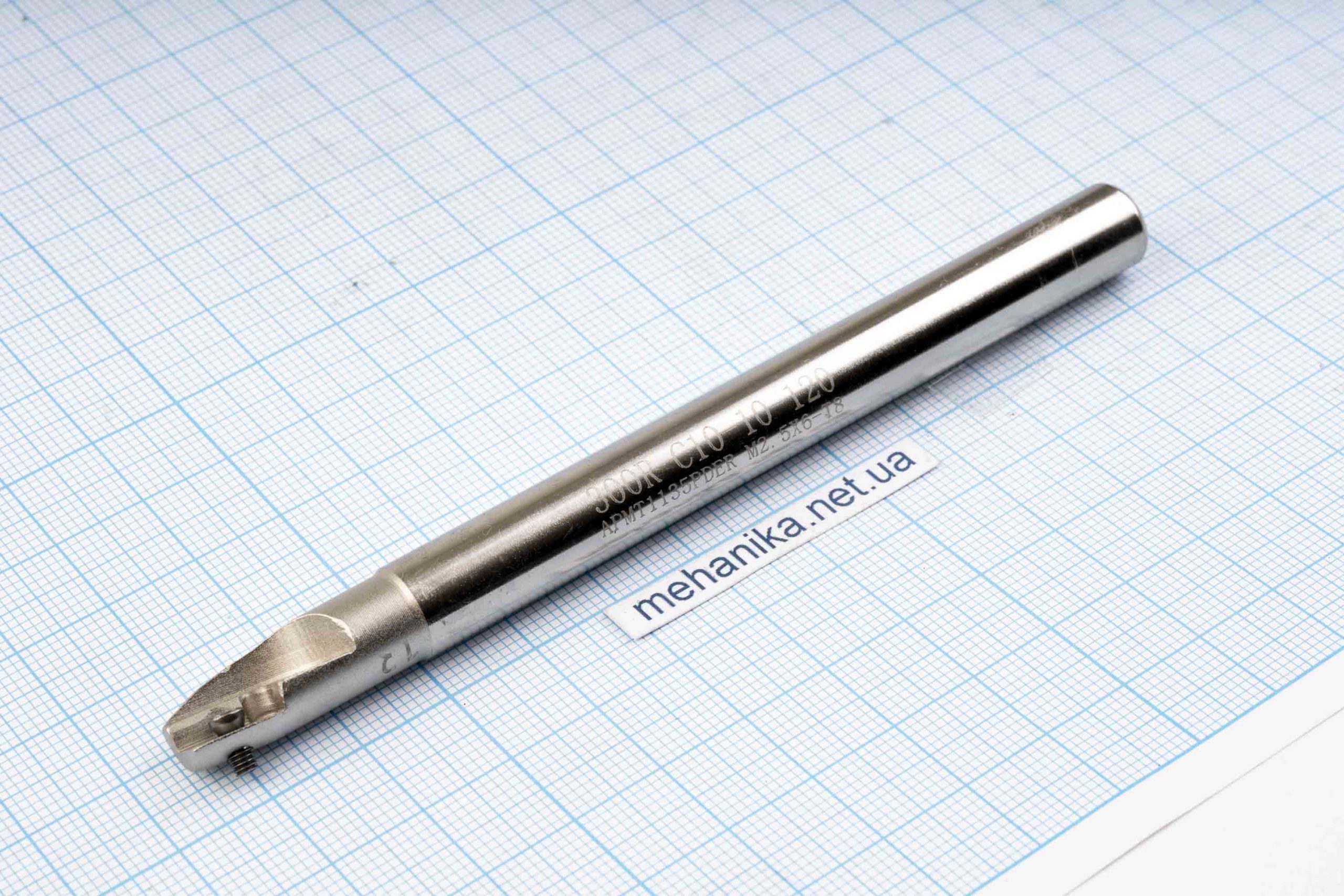 Фреза кінцева зі змінними пластинами 300R C10-10-120-1T