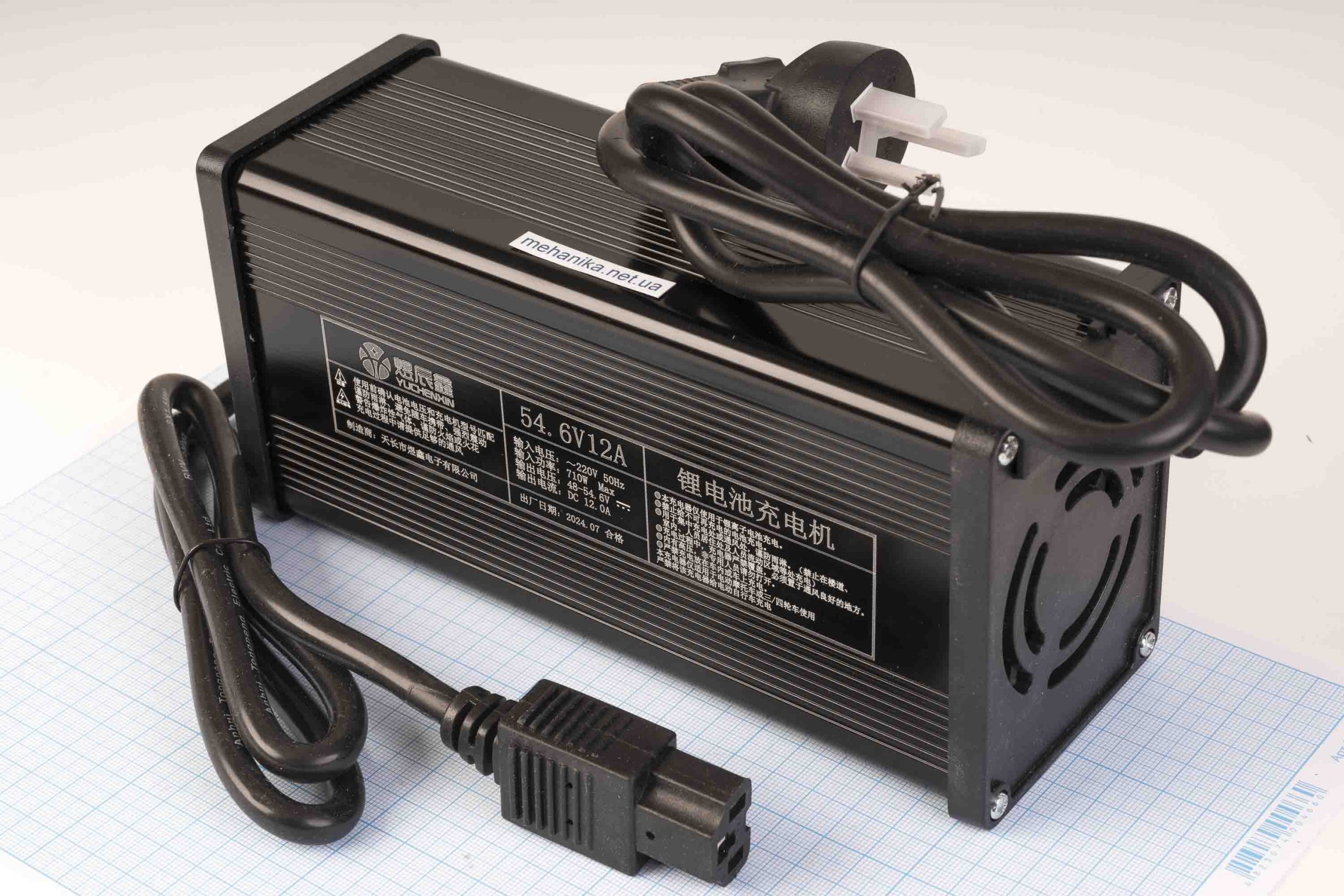Зарядний пристрій для акумуляторів Li-Ion 13S/54.6V/12A 710W