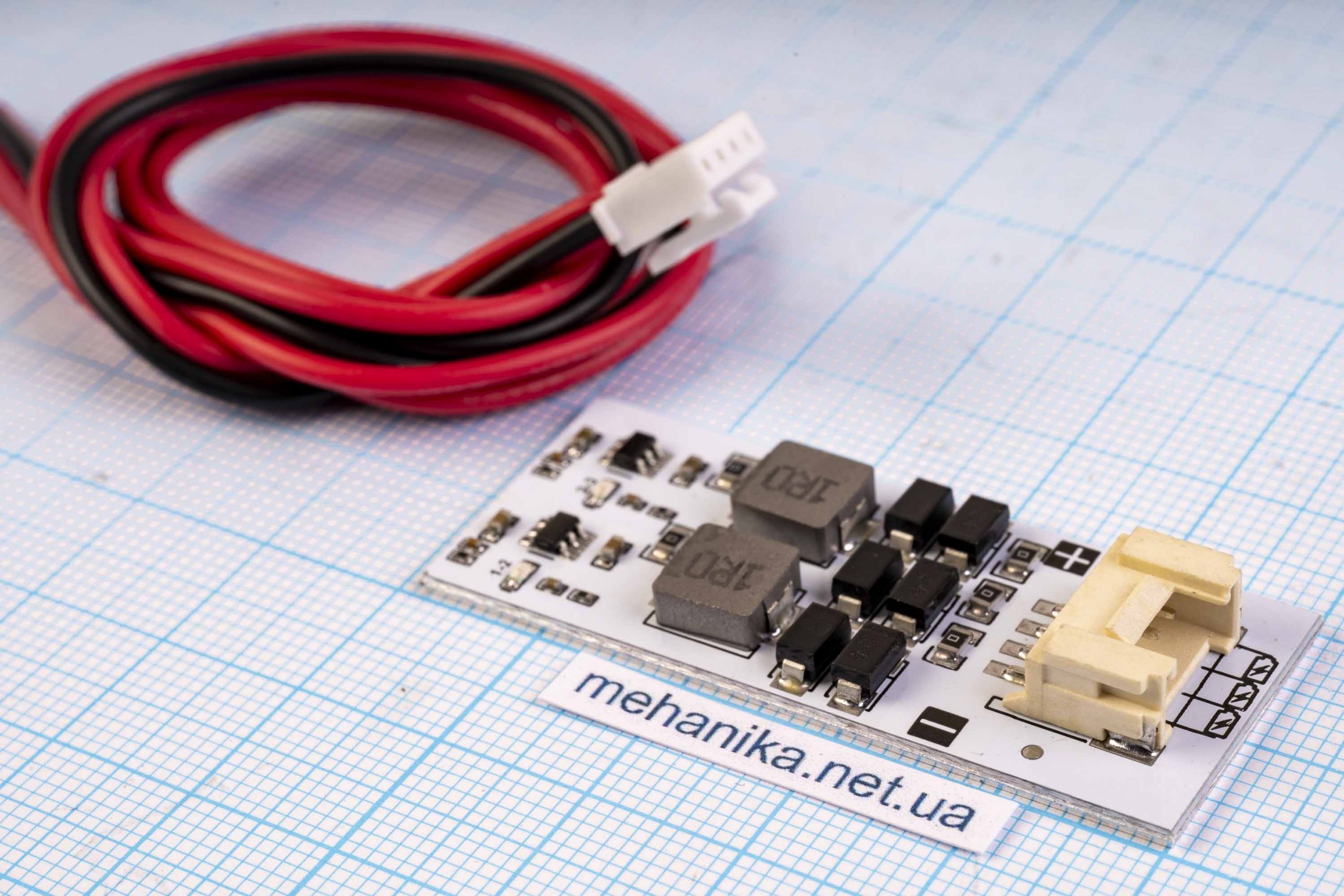 Балансир активний конденсаторний, 3S Li-Ion/LiFePO4, 2.0-4.5V/2А, на алюмінієвій пластині