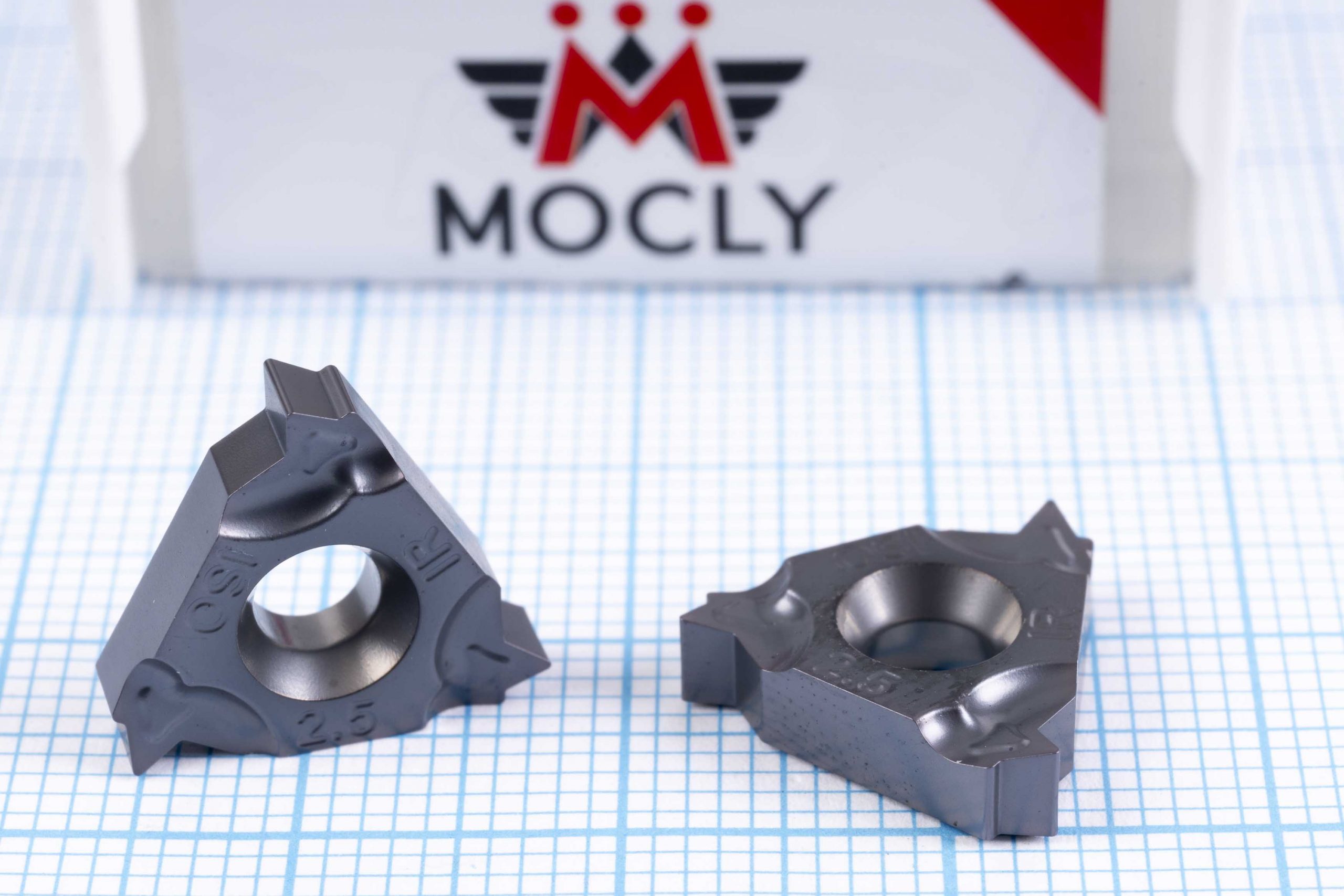 Вставка різьбонарізна (різець) 16IR 2.5ISO QR3225 MOCLY 55 HRC