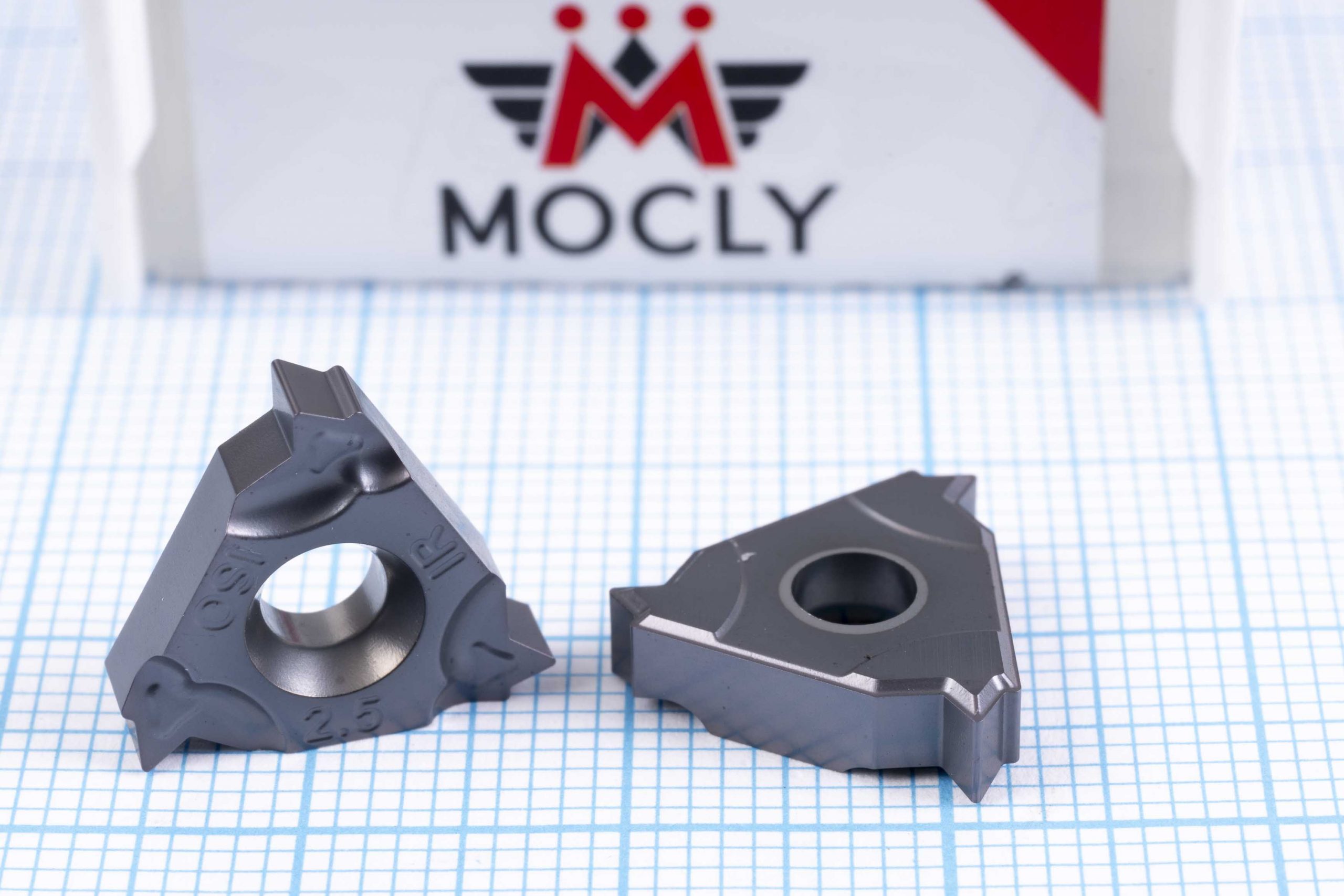 Вставка різьбонарізна (різець) 16IR 2.5ISO QR3225 MOCLY 55 HRC
