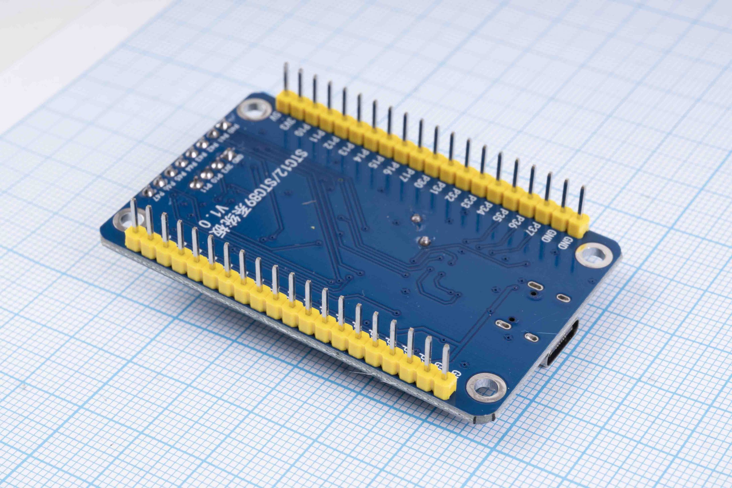 Плата розробника STC12/STC89 V1.0 Mini Development Board