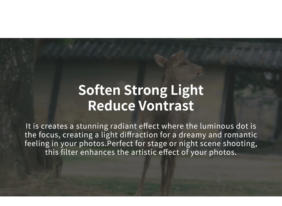 Фільтр MECORIGHT 67 мм Standart HD White Soft Filter