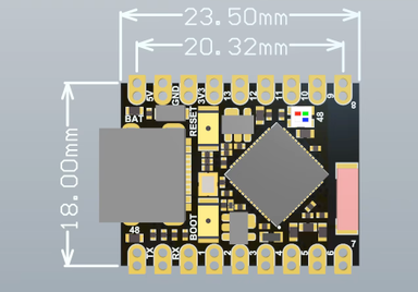 Плата розробника ESP32-S3 Super Mini (Dual-core, Wi-Fi + Bluetooth, USB-C)