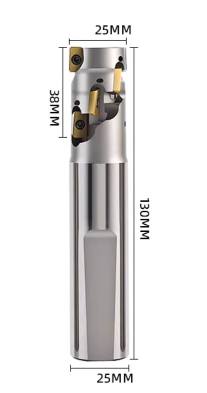 Насадна фреза по металу BAP 300R C25-25-48M-130L-2T-10P (під змінні пластини)